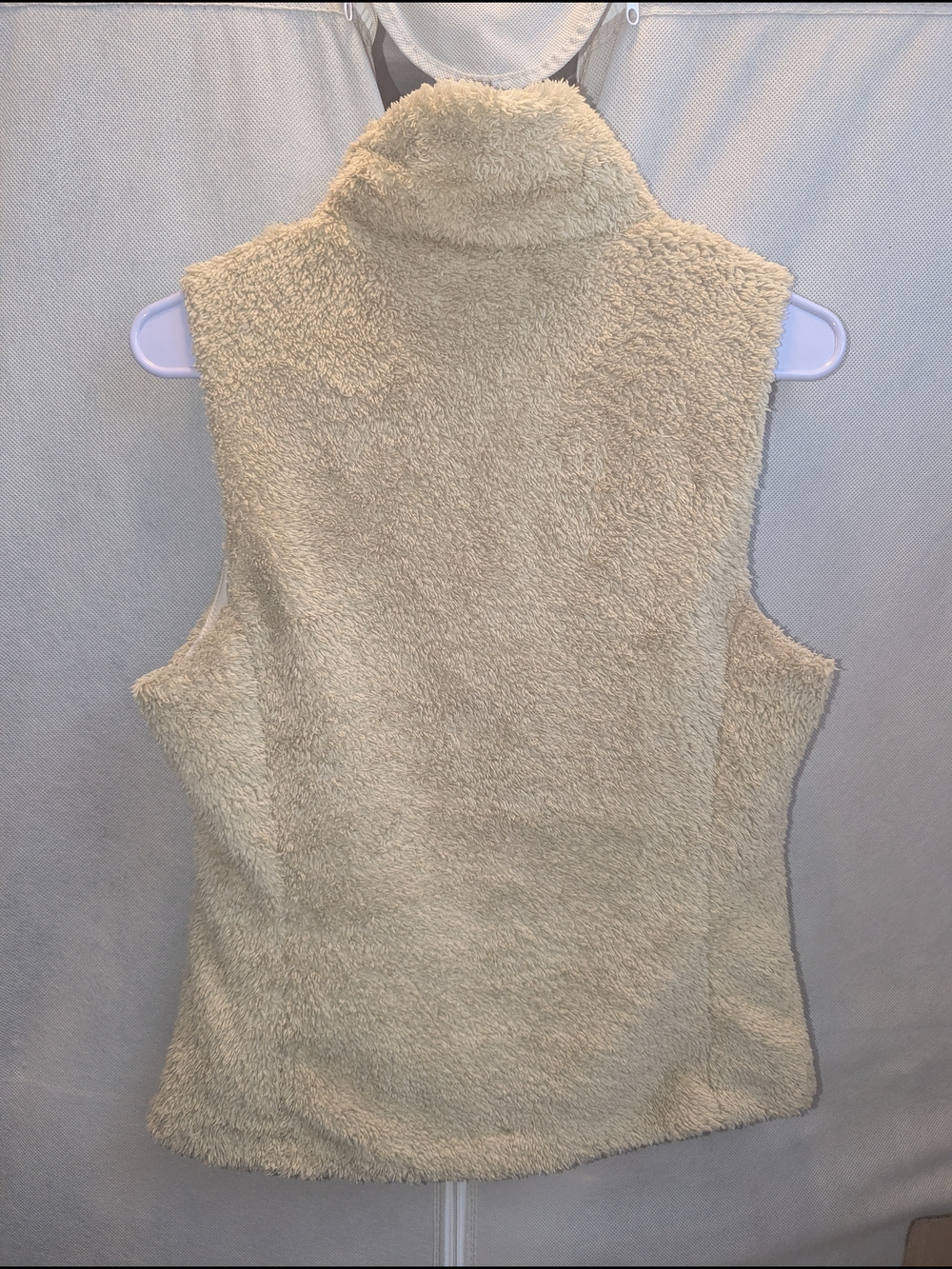 Patagonia Beige Los Gatos Sherpa Fleece Vest - Picture 4 of 4